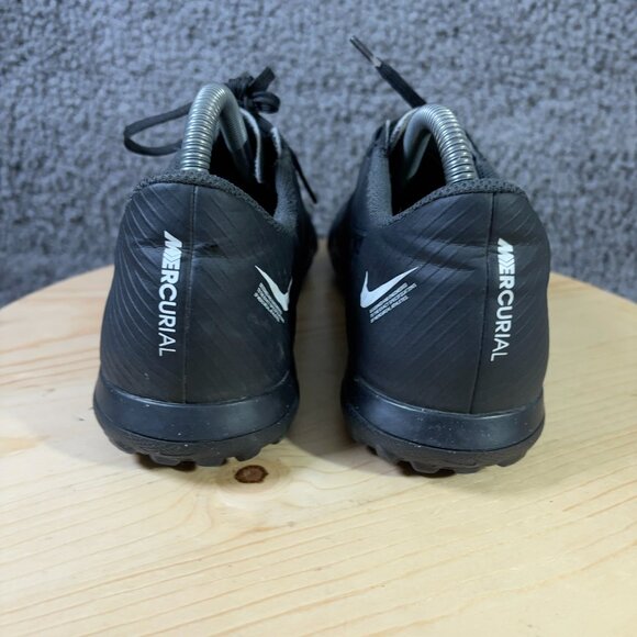 Nike Mercurial Vapor 15 Club TF Turf Soccer Shoe Mens Size 7 Black Sneaker - Picture 4 of 8